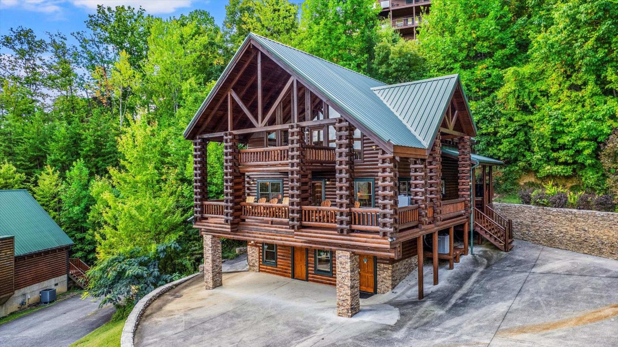 Villa Turkey Knob à Pigeon Forge Extérieur photo