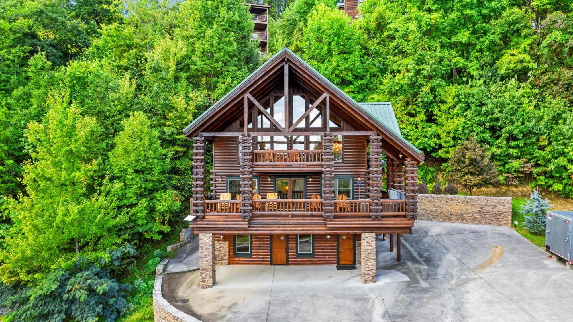 Villa Turkey Knob à Pigeon Forge Extérieur photo
